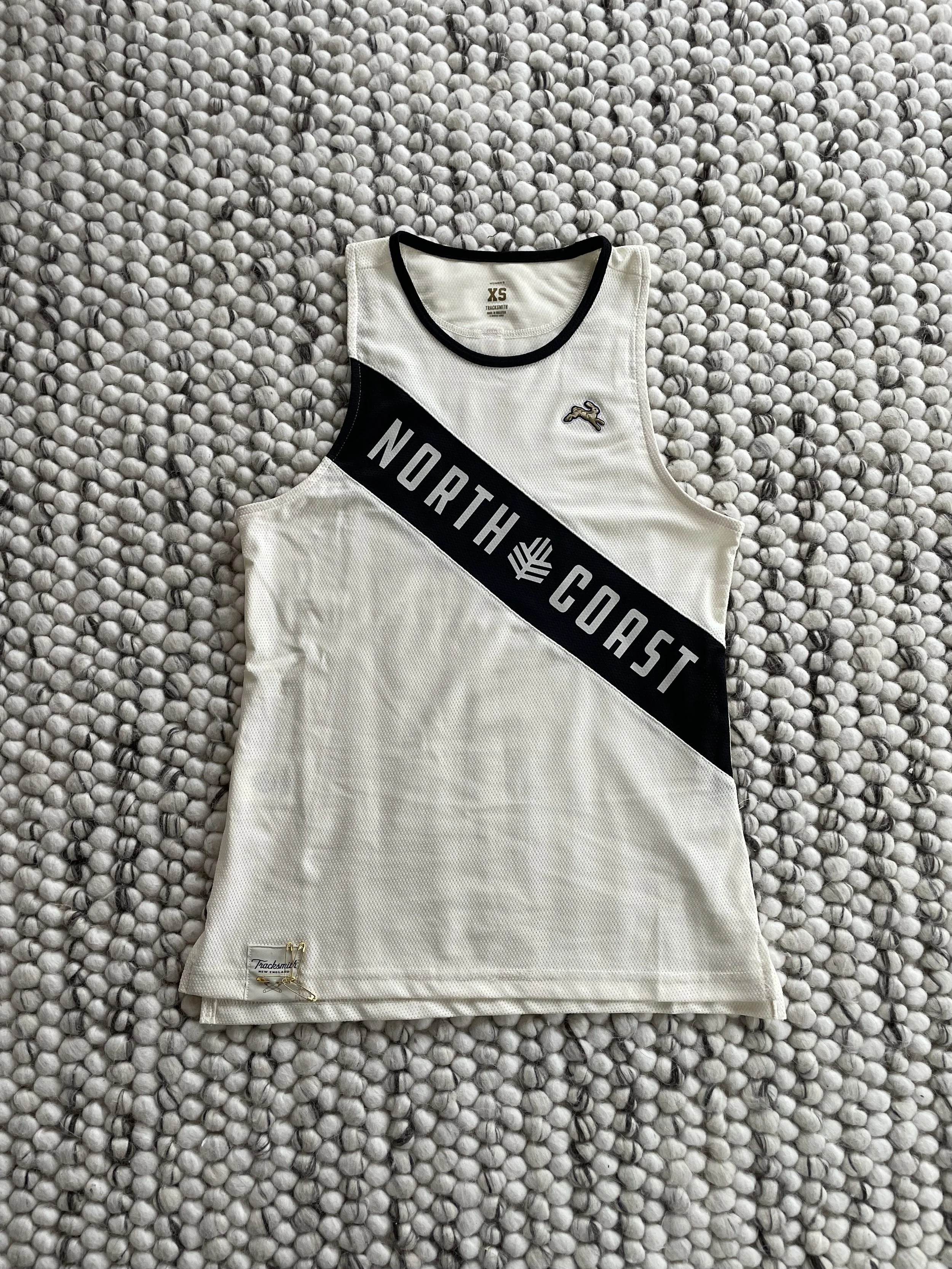 Women's NCR Tracksmith Van Cortlandt Tank | Isle Royale Ivory